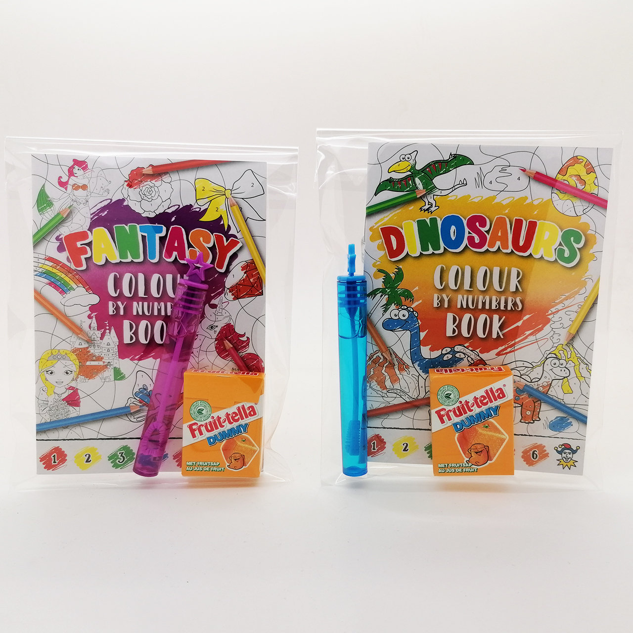 Bellenblaas traktatie jongens meisjes snoepjes uitdeelzakjes