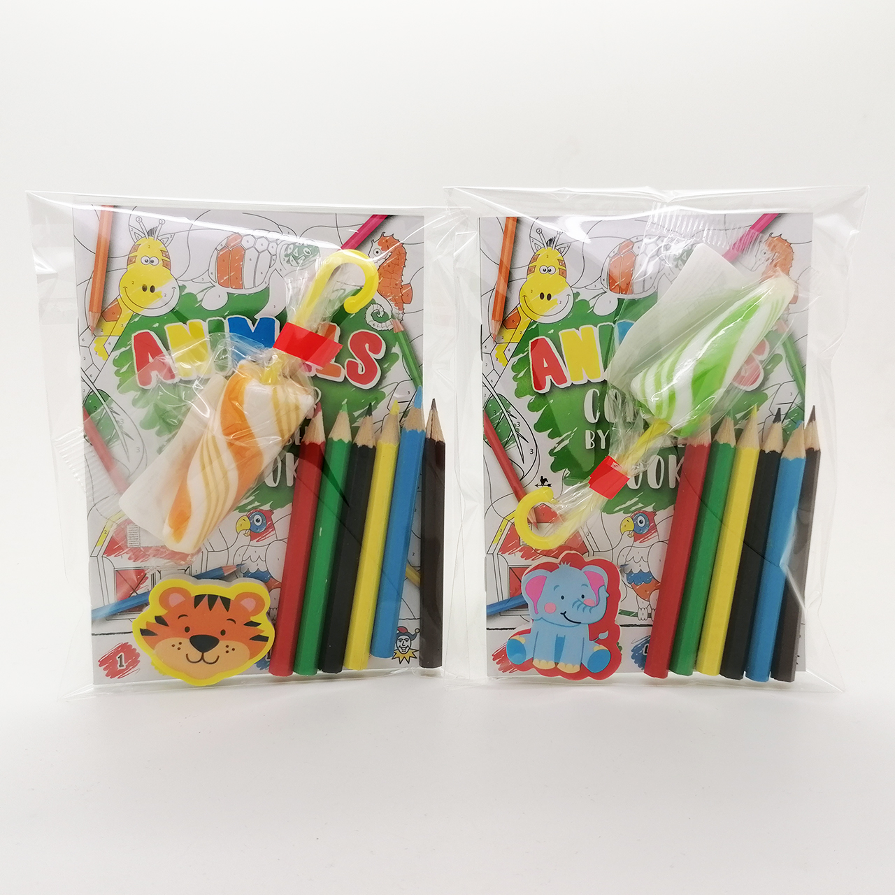 Trakteren 4 jaar a ju paraplu lolly kleurtjes