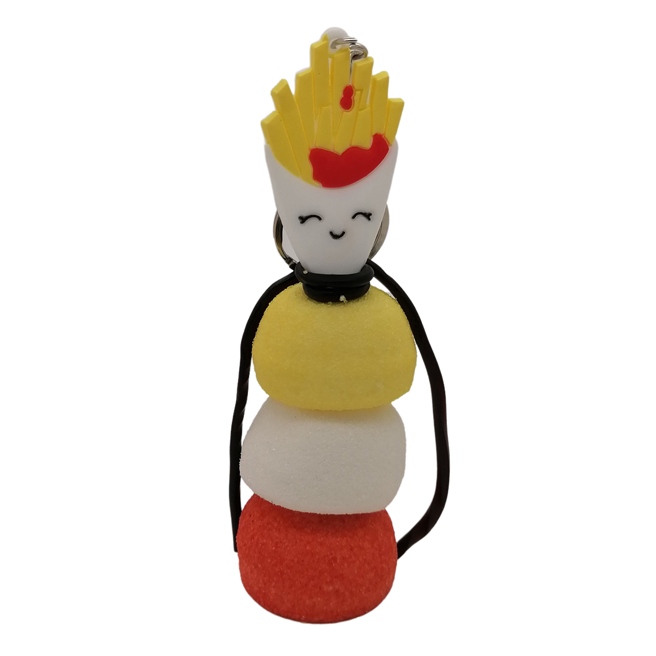 Spekkies prikker patat sleutelhanger traktatie