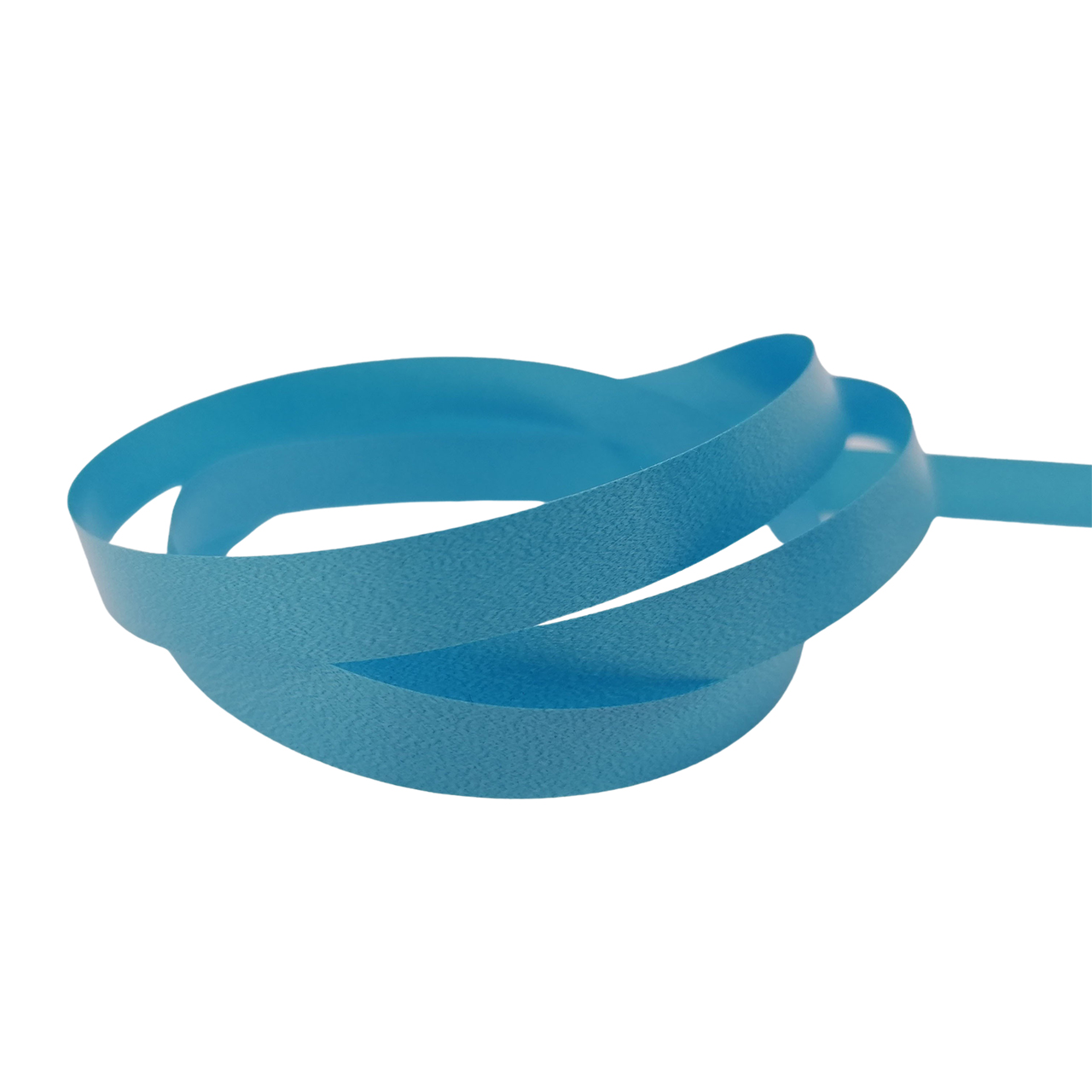 Blauw cadeaulint krullint 10mm Cadeau linten blauw 1cm breed krullint