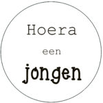 WA 3280 Hoera een jongen