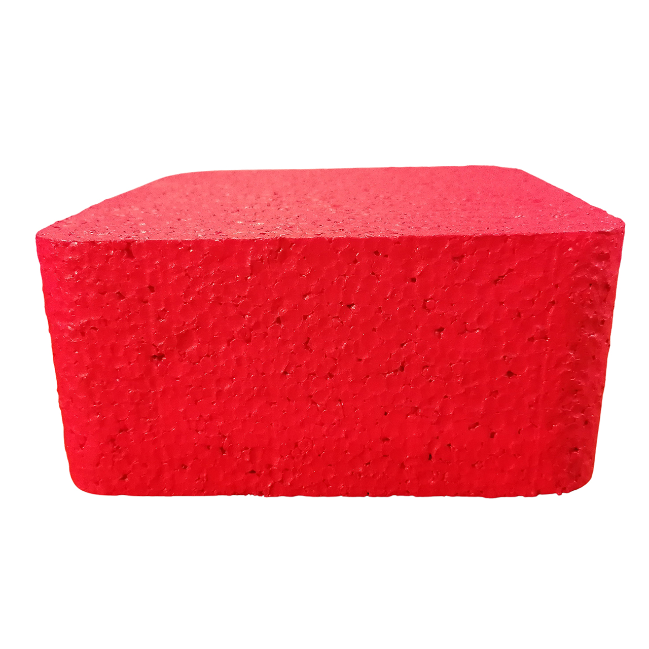 Traktaties display taart dummy rood vierkant