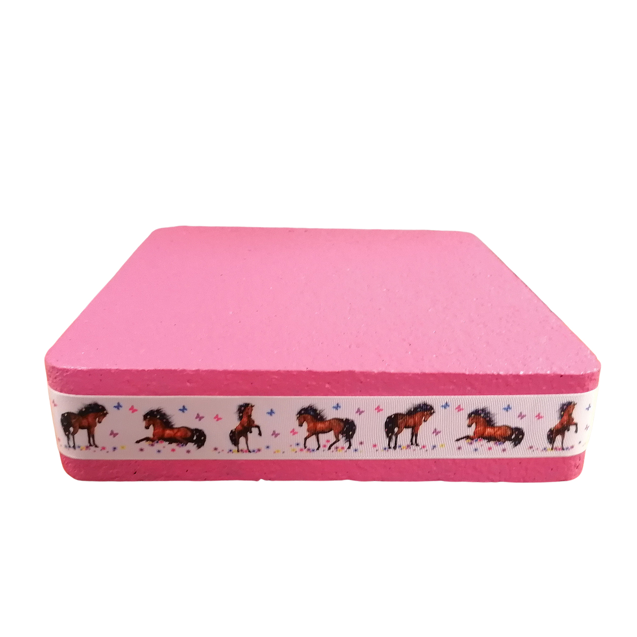 Paarden traktatie kant en klaar display roze