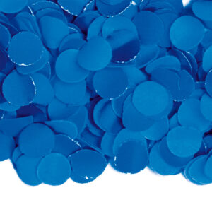 Confetti blauw
