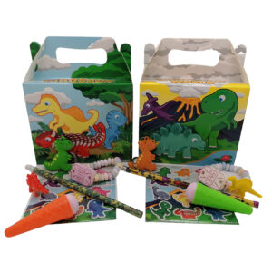 Dino traktaties doosjes uitdeelcadeautjes