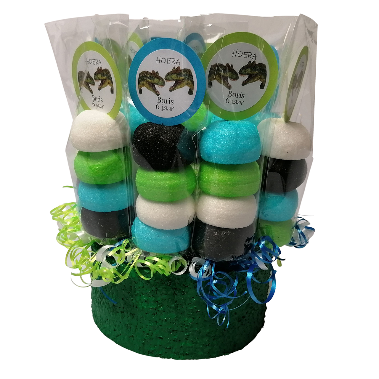 Snoeptaarten traktaties spekbol prikkers