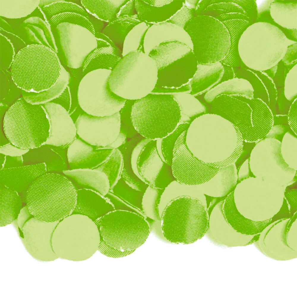 Confetti lime groen