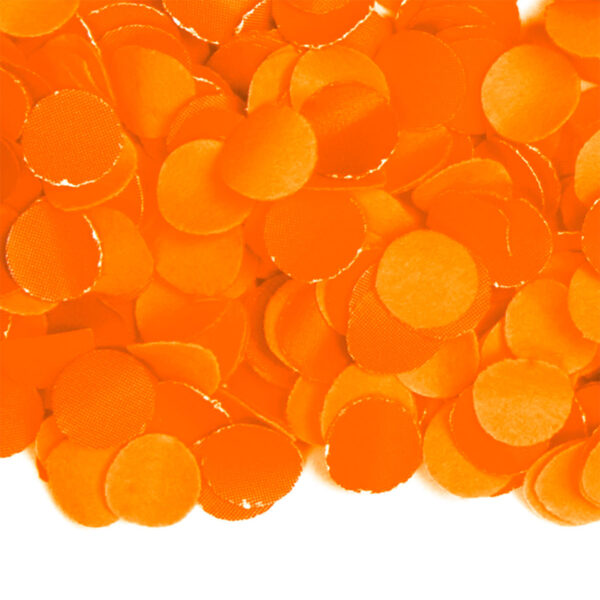 Confetti oranje
