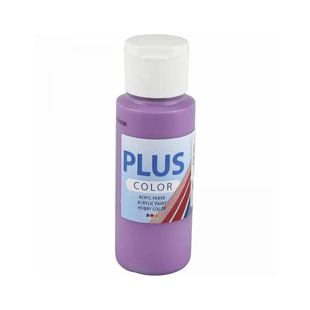 plus color verf paars hobbyverf acryl