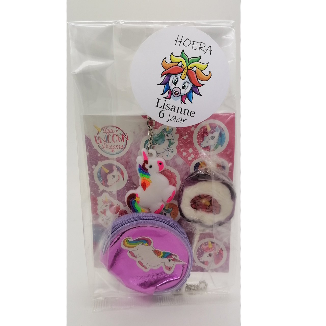 Unicorn traktatie inspiratie meisjes Eenhoorn traktaties kant en klaar uitdelen op school