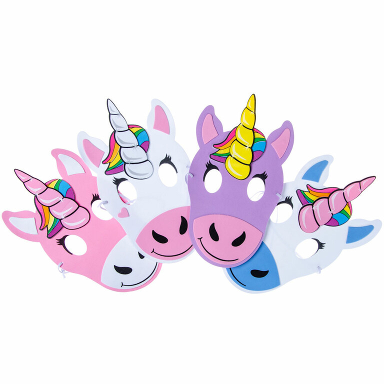 Unicorn maskers traktatiecadeautje