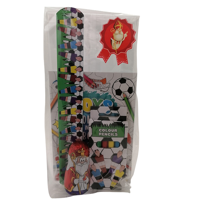 Schoencadeautjes voetbal sinterklaas traktatie