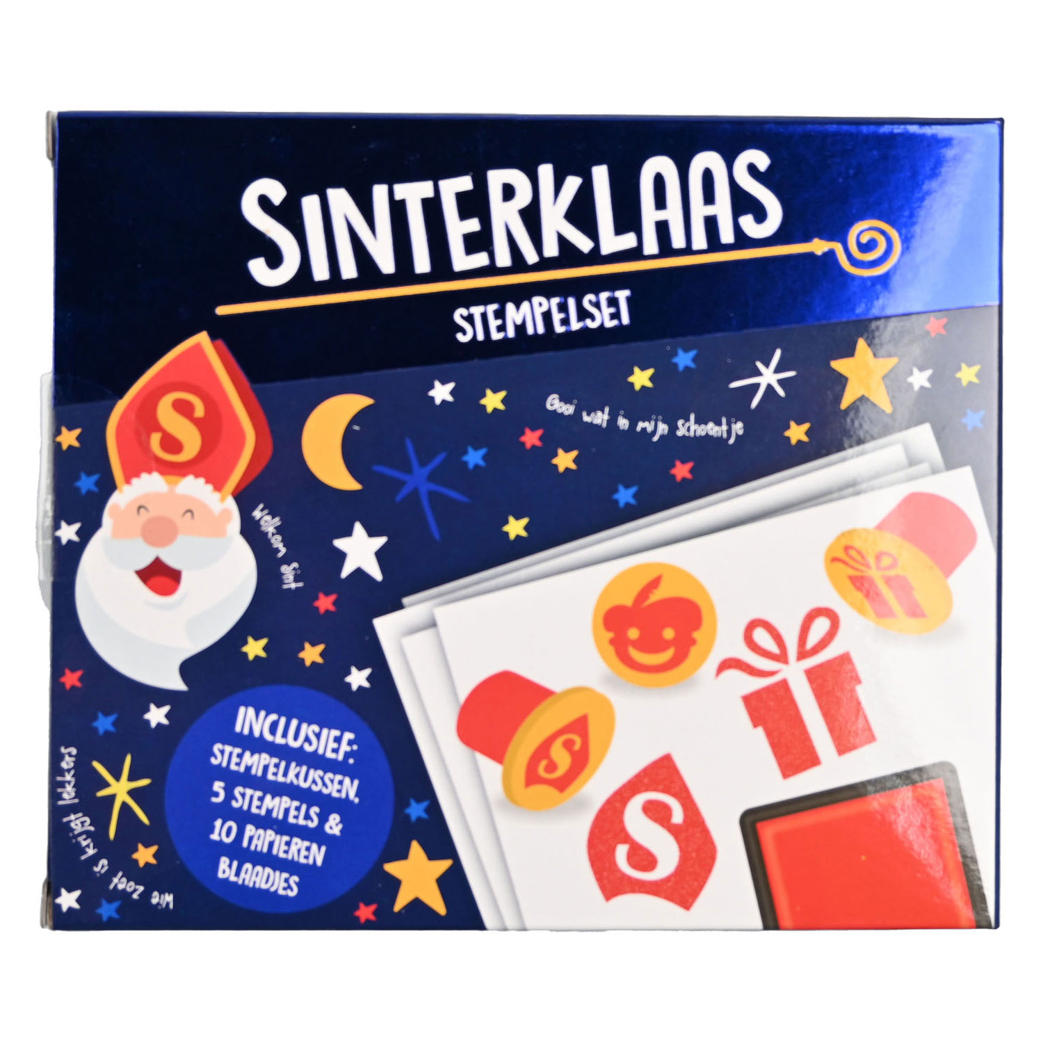Sint en piet stempel set schoencadeautjes Kinder stempelsetje sinterklaas schoencadeautjes