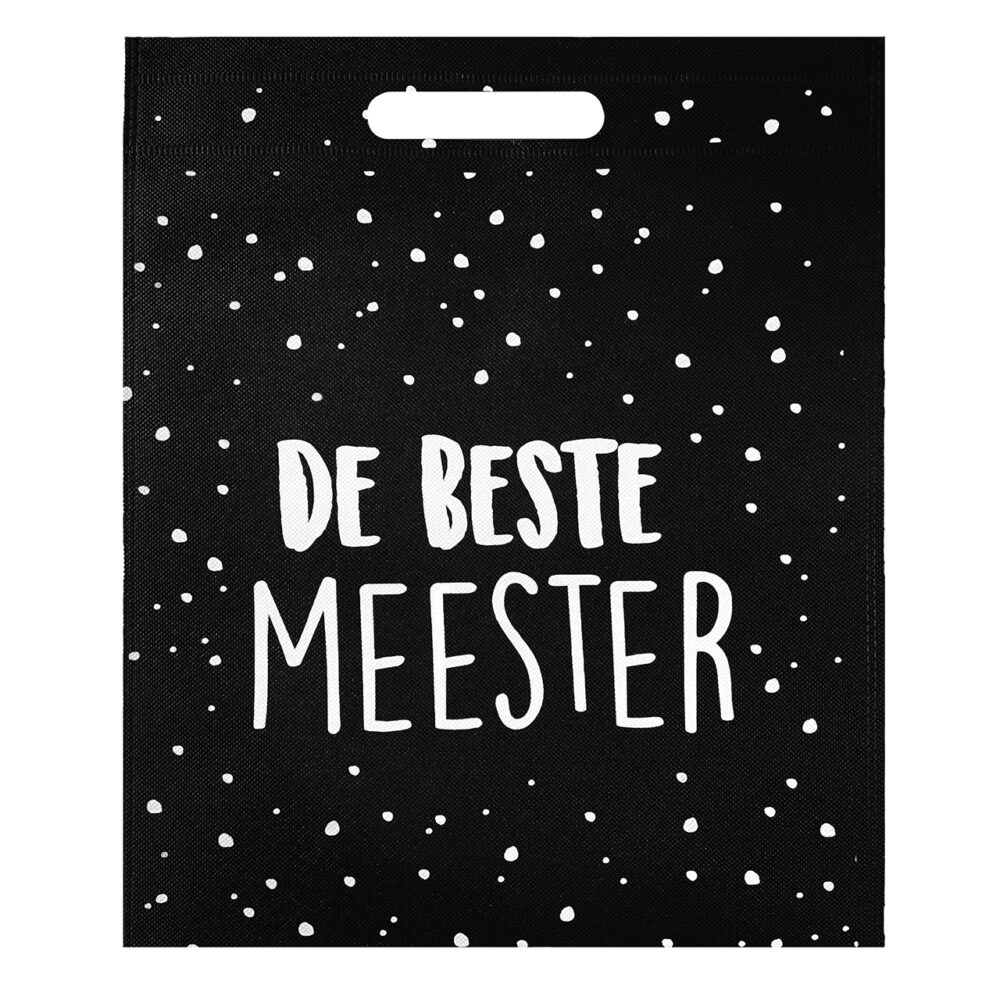 Beste meester tas kado einde schooljaar