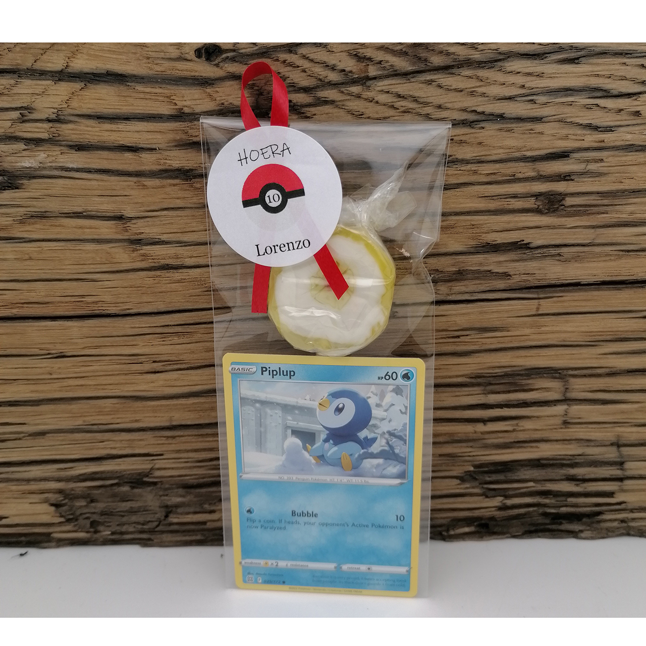 Snoep traktatie Pokémon met naam