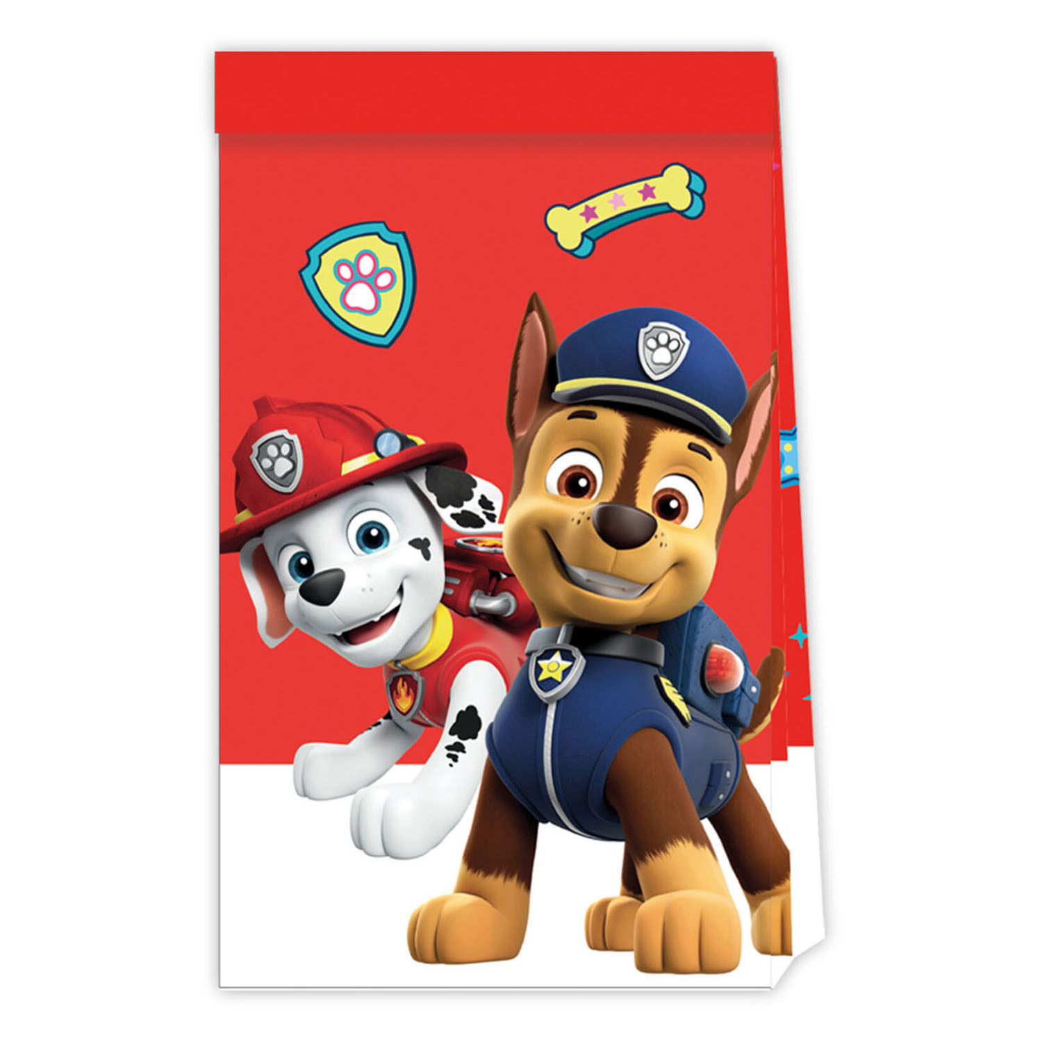 Uitdeelzakjes paw patrol trakteren op school