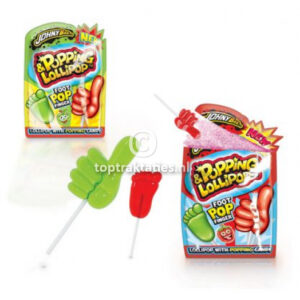 hand voet lolly pop snoep