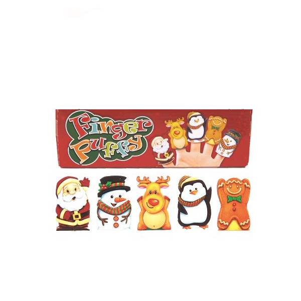 Kerst poppetjes vingerfiguurtjes