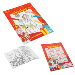 Kleurboek sint schoencadeautjes