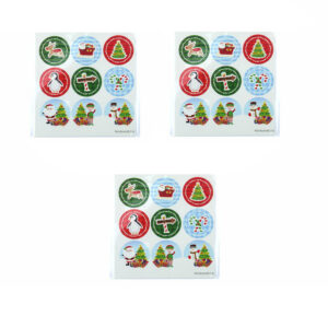 Kerst uitdeelcadeautje stickervel