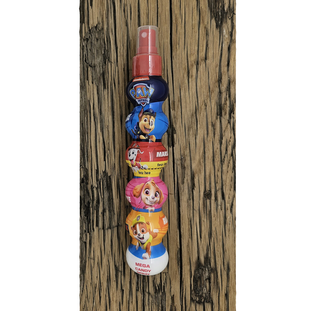 Paw patrol traktatie snoep spray poeder snoep