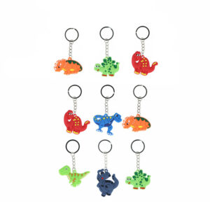 Dino sleutelhangers uitdeelcadeautjes