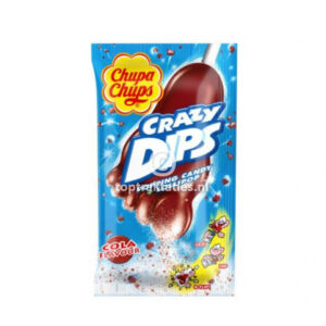 Chupa Crazy Dips Cola snoep dip lolly