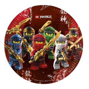 Lego ninjago papieren borden thema kinderfeestje versiering