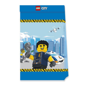 Lego city traktatie zakjes thema feestje