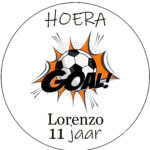 Naamsticker 048 goal oranje