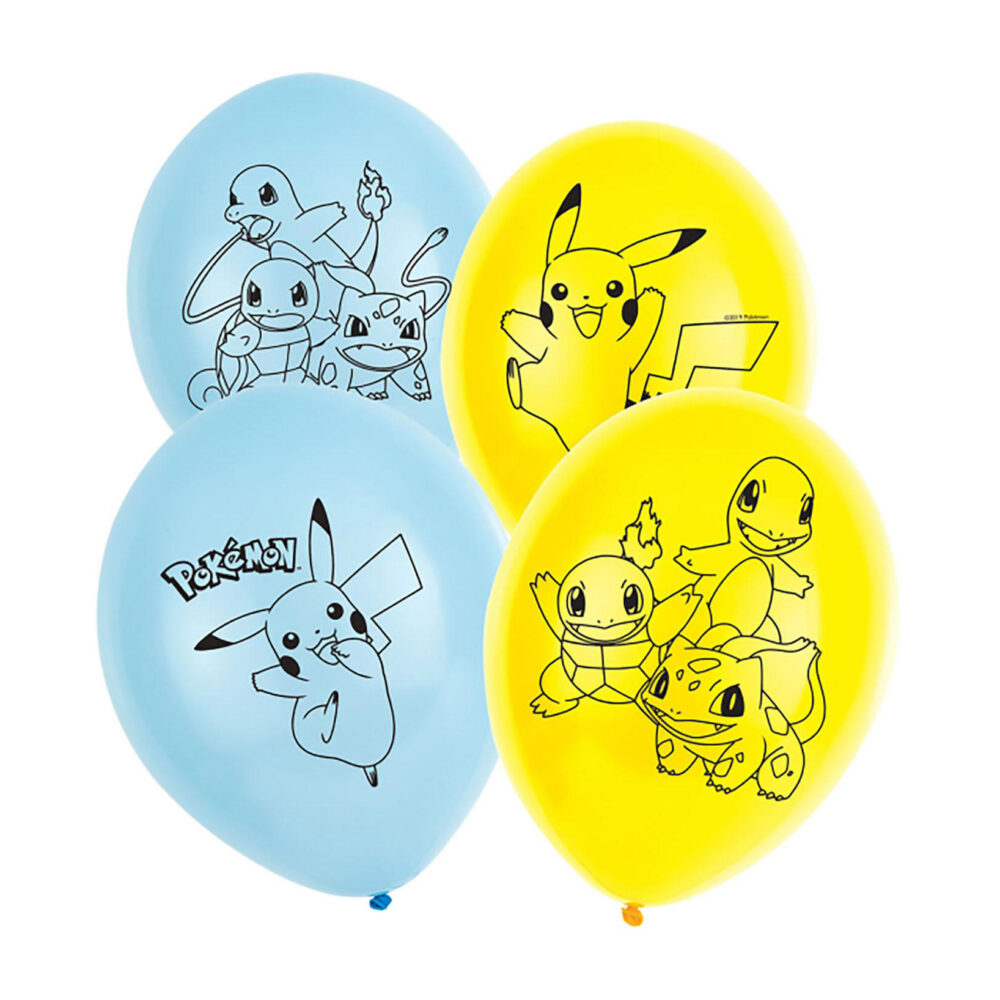 Ballon pokemon thema feestversiering kinderfeestje