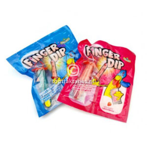 Dip lolly vinger traktatie snoep