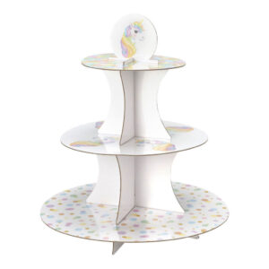 Eenhoorn etagere feest decoratie verjaardag