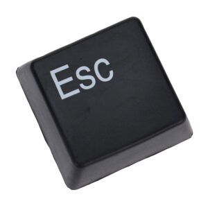 Stressbal esc knop