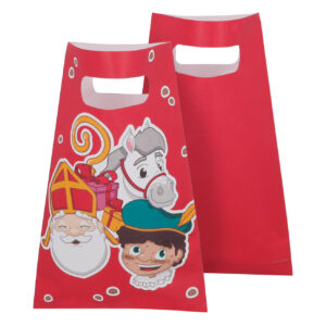 Traktatie zakjes plastic sint en piet 5 december sinterklaas