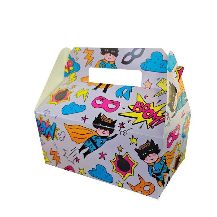 Traktatie box super held lunchbox