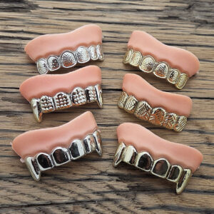 Fop tanden goud zilver