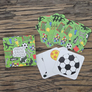 Traktatie cadeautje voetbal memory